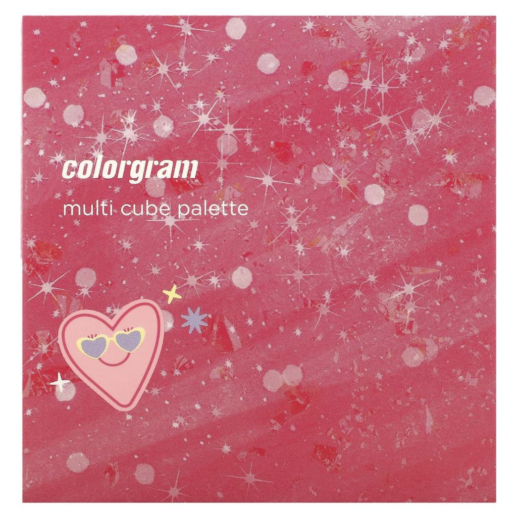 Colorgram Палитра Multi Cube, 02 Romantic Cube, 7,5 г (0,26 унции)