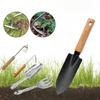 3 Claws Long Handle Grass Remover Sharp Compact Stainless Steel Claw Weeder Garden Weeding Tool Garden