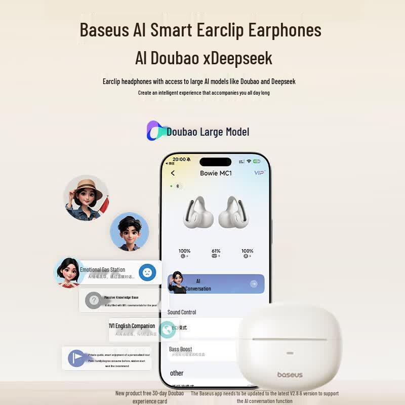 Baseus MC1 Air Conduction Open-Ear Sport Earbuds