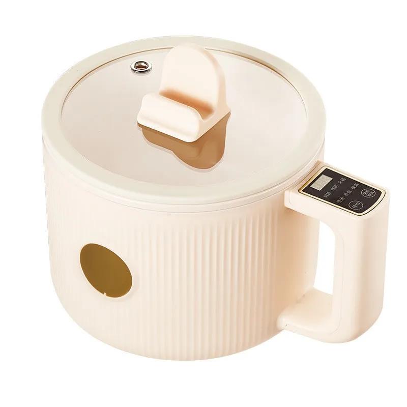 1-2 человека используют Небольшая мини-рисоварка, многофункциональная электрическая плита, небольшая рисоварка с отделением для варки на пару