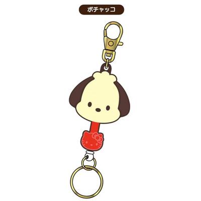 Sanrio Sanrio Characters Шоколадная резиновая ключница 03 Pochacco