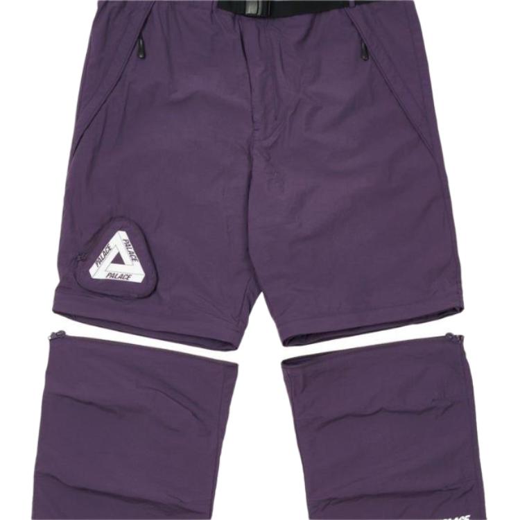 Palace Брюки на молнии Фиолетовые мужские брюки P22JG045