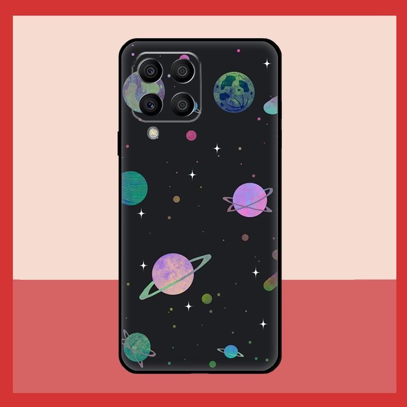 Космический Планета Звезды Луна Чехол Для Samsung Galaxy M11 M31 M14 M34 M54 M12 M32 M52 M15 M13 M06 M16 M36 M56 M53 M35 M55
