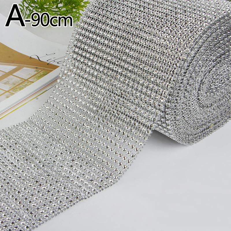 90 см Алмазная отделка со стразами, цепочка для шитья, лента для отделки, лента с кристаллами для шитья, аксессуары, аппликации, сделай сам, декор ручной работы