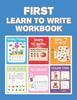 Книга First Learn To Write Workbook : Practice for Kids with Pen Control, Line Tracing, Letters, and More! (Kids Coloring Activity Books)