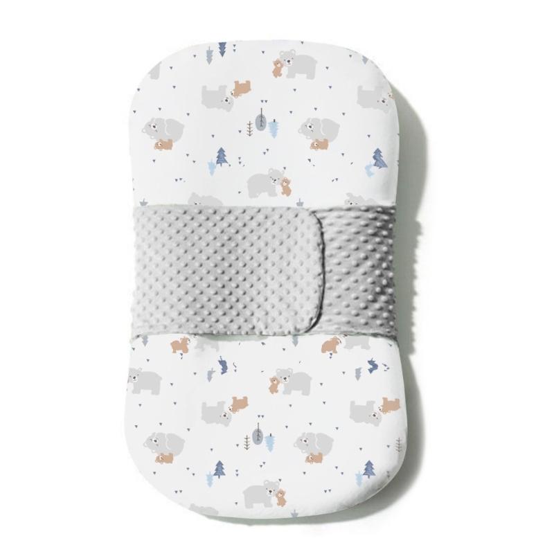 Детский шезлонг Гнездо для новорожденных для легкого сна Малыши Люлька Мягкий и дышащий Дорожная кровать Матрас Сон Необходимое