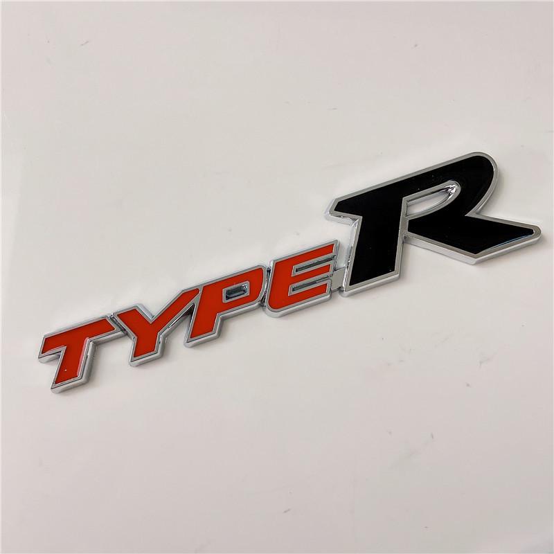 Модифицированные металлические наклейки на автомобиль: Логотип TYPER для Civic, Fit, Crider, Spirior, XRV, Vezel