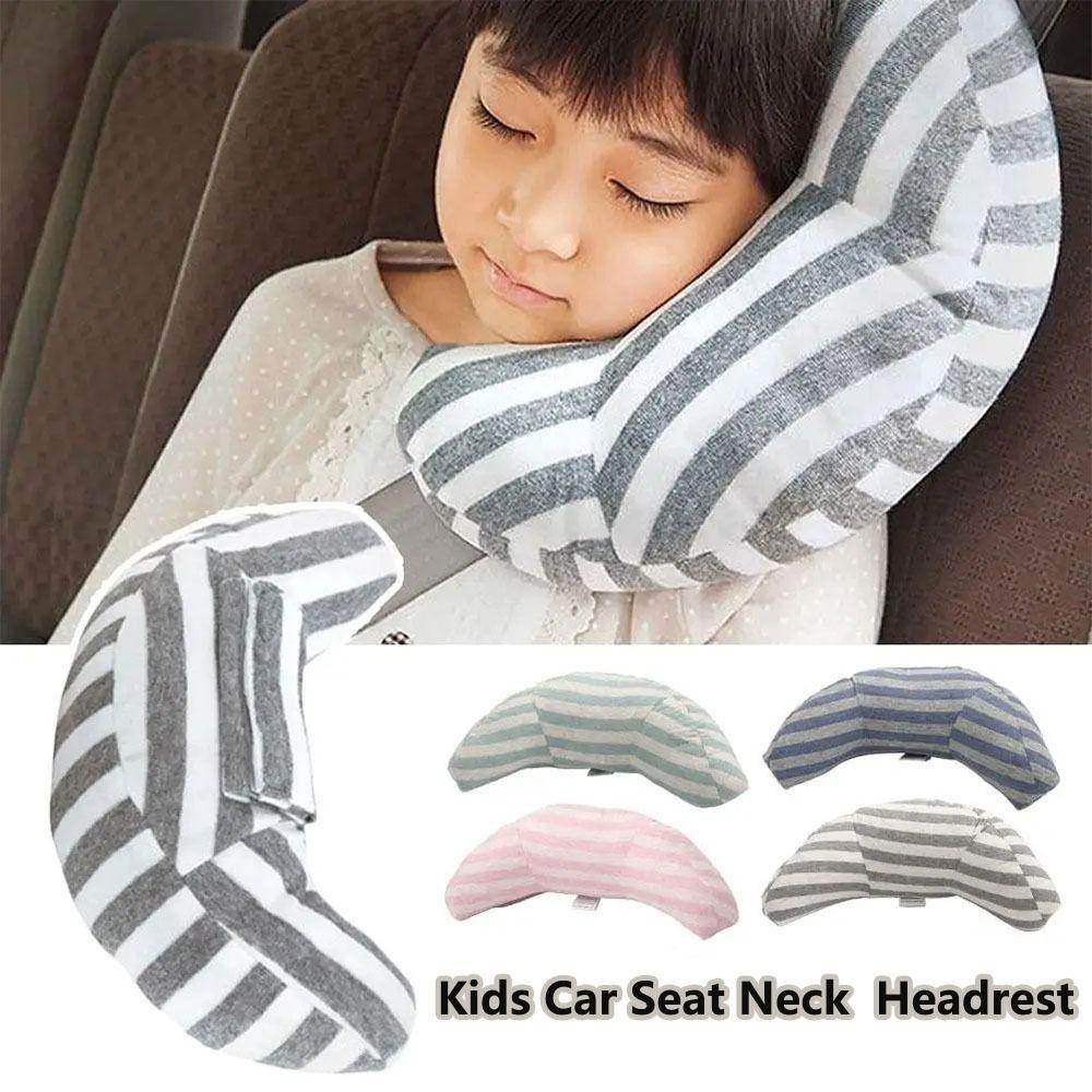 Cotton Soft Kids Car Seat Neck Headrest Children Nap Shoulder Belt Pad Child Sleeping