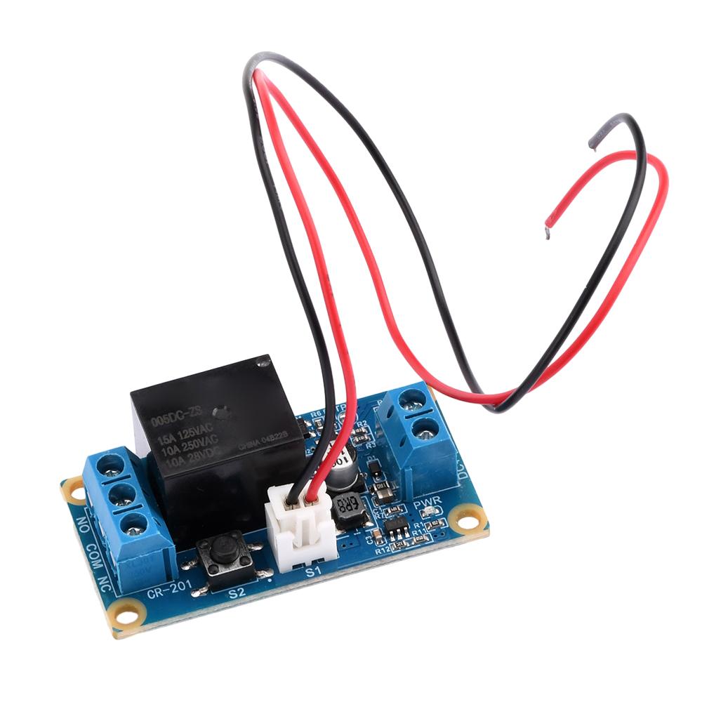 DC5-28V Latching Relay Module with Touch Bistable Switch MCU Control One Channel Relay Power Supply Relays 5