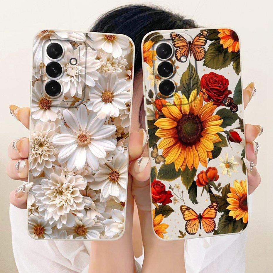 Cute Printed Phone Case For Samsung Galaxy A56 Soft Silicone Shockproof Cases For Samsung A56 5G SM-A566B Covers Bumpers
