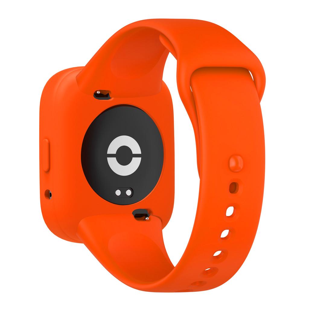 Для Redmi Watch 3 Active Strap 2-в-1 ремешок для часов + чехол Мягкий силиконовый раздельный набор браслетов Аксессуары для часов