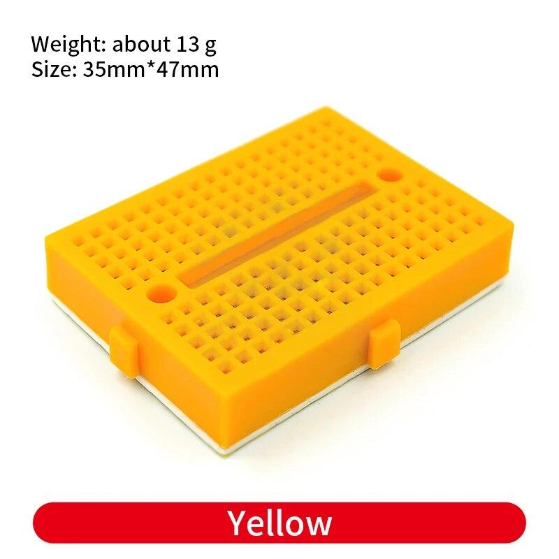 Макетная плата 400 700 750 830 отверстий MB-102 Беспаечная печатная плата Мини-тестовая плата ZY-204 1600 точек Прототип платы Перемычка Кабель DIY Kit