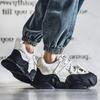 Fashion Autumn 2025 New Men's Niche Design Low Top Thick Soled Casual Shoes Comfortable Versatile Non Slip Fashion Trend Chunky Sneakers