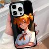 Вечное Лето Алиса Матовая Поверхность Чехол для Мобильного Телефона для iPhone 17 16 15 14 13 12 11 Air Pro Max Plus Цветной Чехол