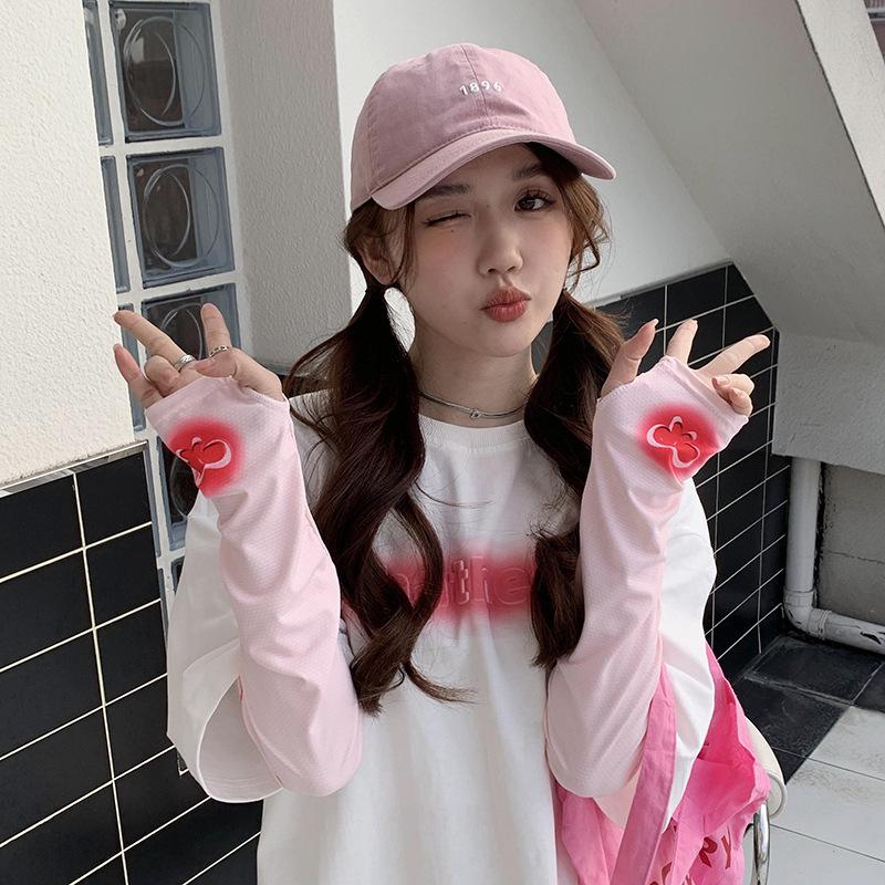 Breathable Gradient Anti-UV Ice Sleeves for Women