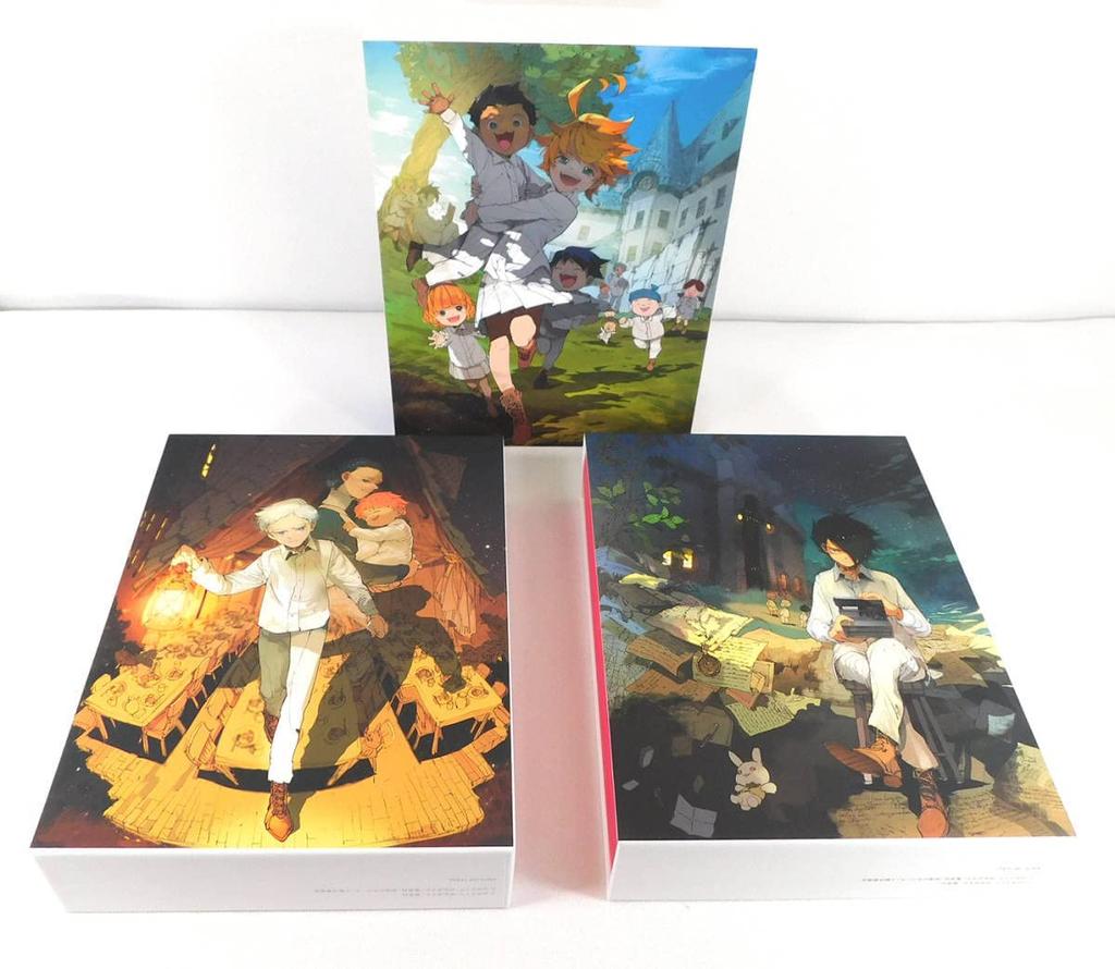 Promised Neverland Complete Production Limited Edition Complete 3 Volume About Blu-ray "The Set" Нева/Сумире Морохоши/Маая Учида/Мария Исэ/Юко