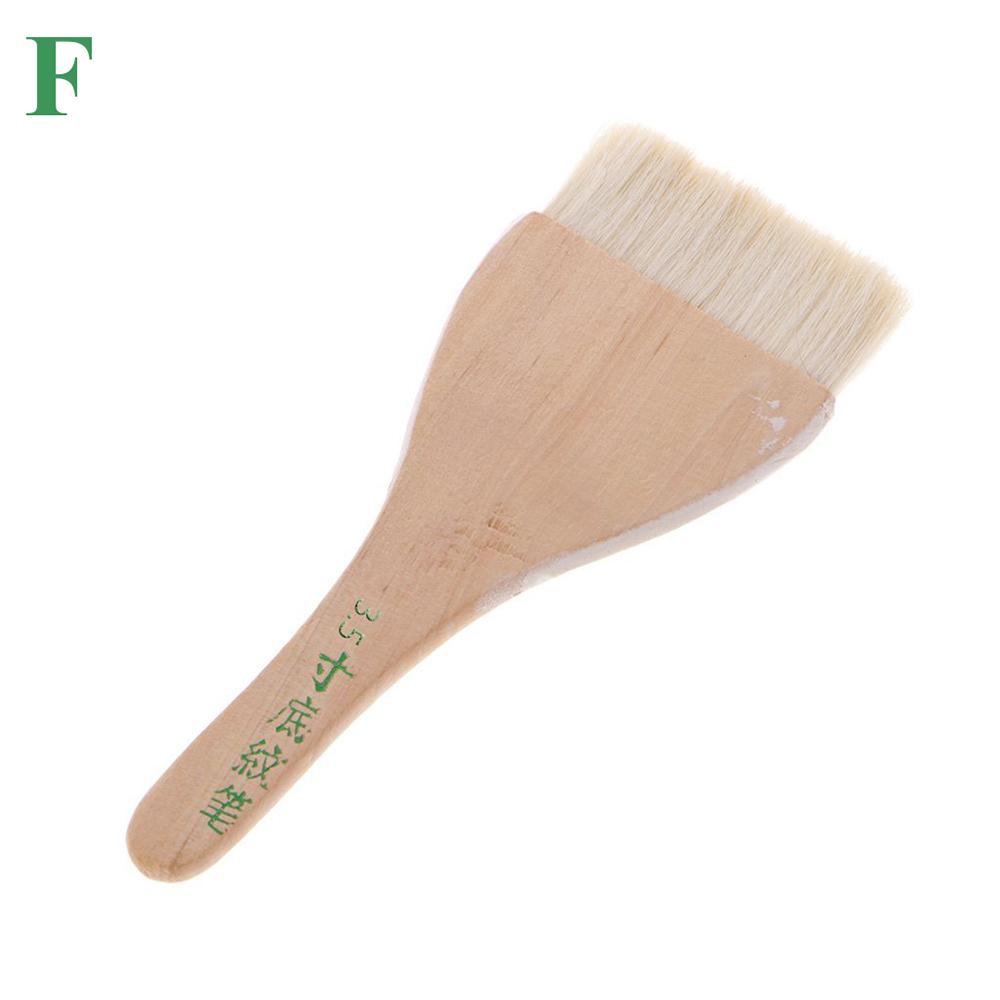 Wood Handle Acrylic Painting Art Supplies Paint Brushes Drawing Brush Student Stationary