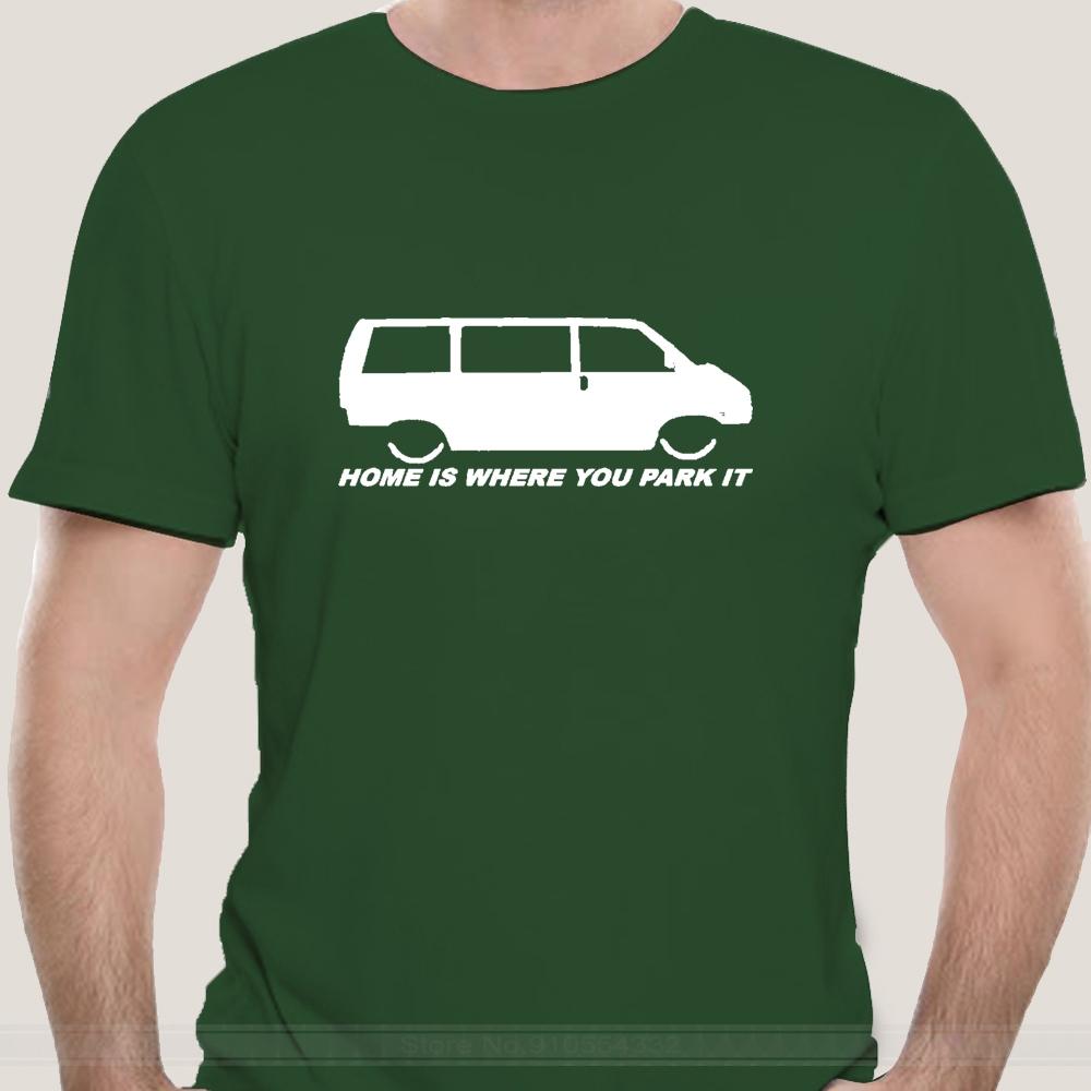 Men High Quality Tee Germany Car T4 T Shirt Campers Van Transporter Bus Dad Kombi Dub Personalised Gift New Top  T-Shirt