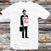 230 Gsm 100% Cotton Banksy Inspired 0% Interest In People T Shirt Vintage Retro Gift Mens Womens Unisex Cartoon Anime Top Tee B1212