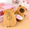 Capybara Cupid Plush Stuffed Toy Animal Doll Couple Keychain Gifts Birthday