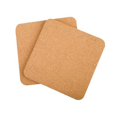 Подставки под горячее Appetito Square из пробки 2 шт. (20x20cm)