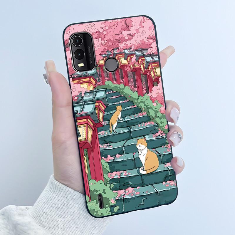 Милый чехол для Nokia G11 Plus / Nokia G11 / Nokia G21 Fundas Печатный корпус Защитная крышка Мягкий силикон Мультяшный корпус для телефона
