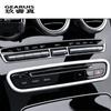 Car Styling Air Conditioning CD Panel Button Decorative Cover Trim Auto Interior Accessories for Mercedes Benz GLC Class