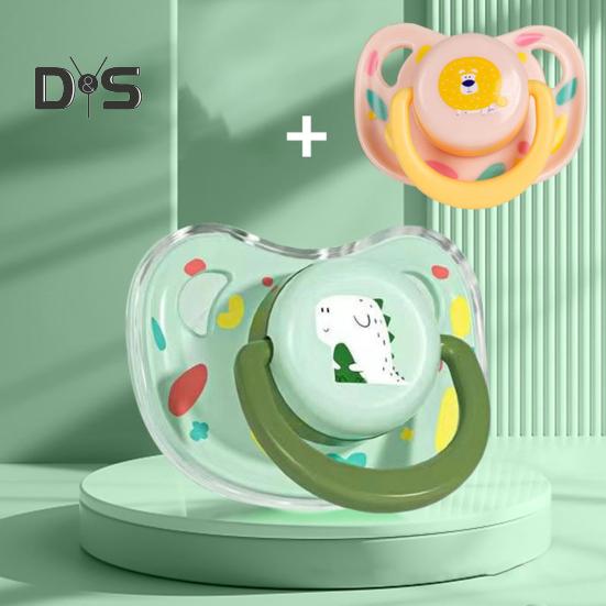 3Pcs Pet Dog Silicone Pacifier Rotatable Detachable Portable Pet Calming Chew Toy Small Soft Dog Cat Teething Toy Animal Accessories