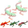3D Printed Chameleon Joint Movable Luminous Chameleon Figurine Model Fish Tank Landscape Creative Animal Ornament Decor Kid Gift