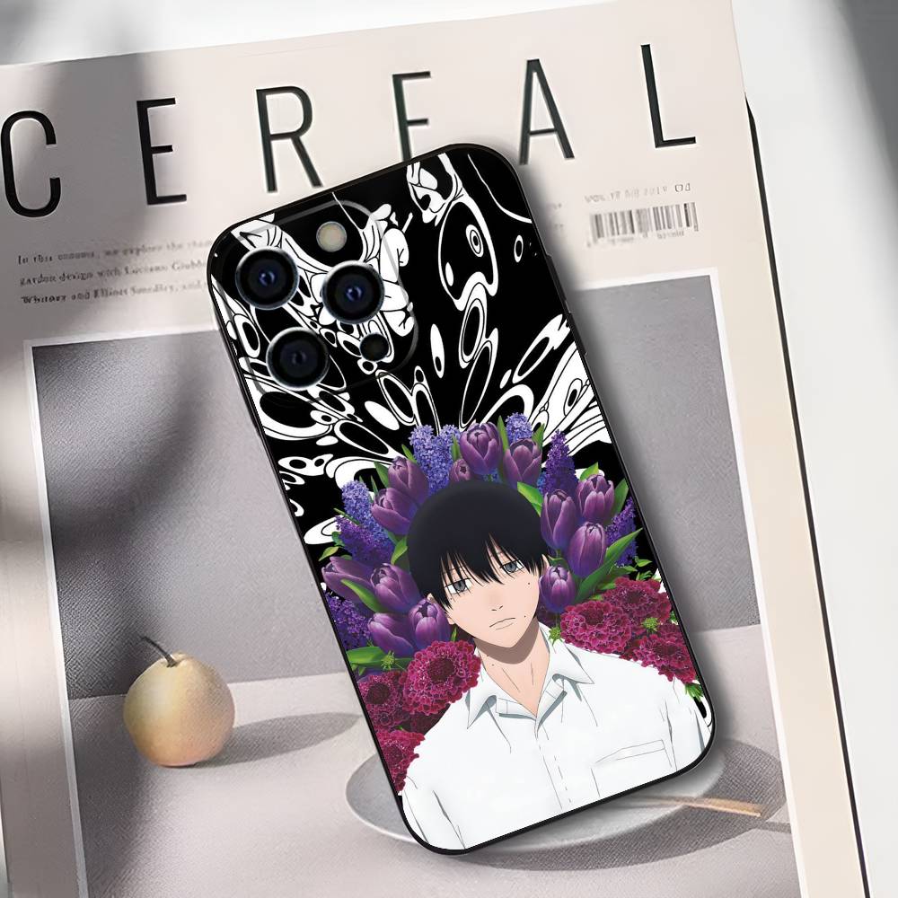 Летний Хикару D-Died Черный Силиконовый Мягкий Чехол для Телефона для iPhone 17/16/15/14/13/12/11/Plus/Pro/Max/Plus/XS