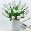 Tulip Artificial Flower Pu Mini Fake Flower Wedding Home Decoration Flower Arrangement For