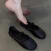 Осенний Дизайн Женские Балетки Обувь Мода Комфорт Уличный Стиль Мягкая Подошва Женские Платье Кожаные Туфли Мэри Джейн