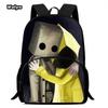 Школьный рюкзак Little Nightmare Многофункциональный Снижение нагрузки Большой вместимости