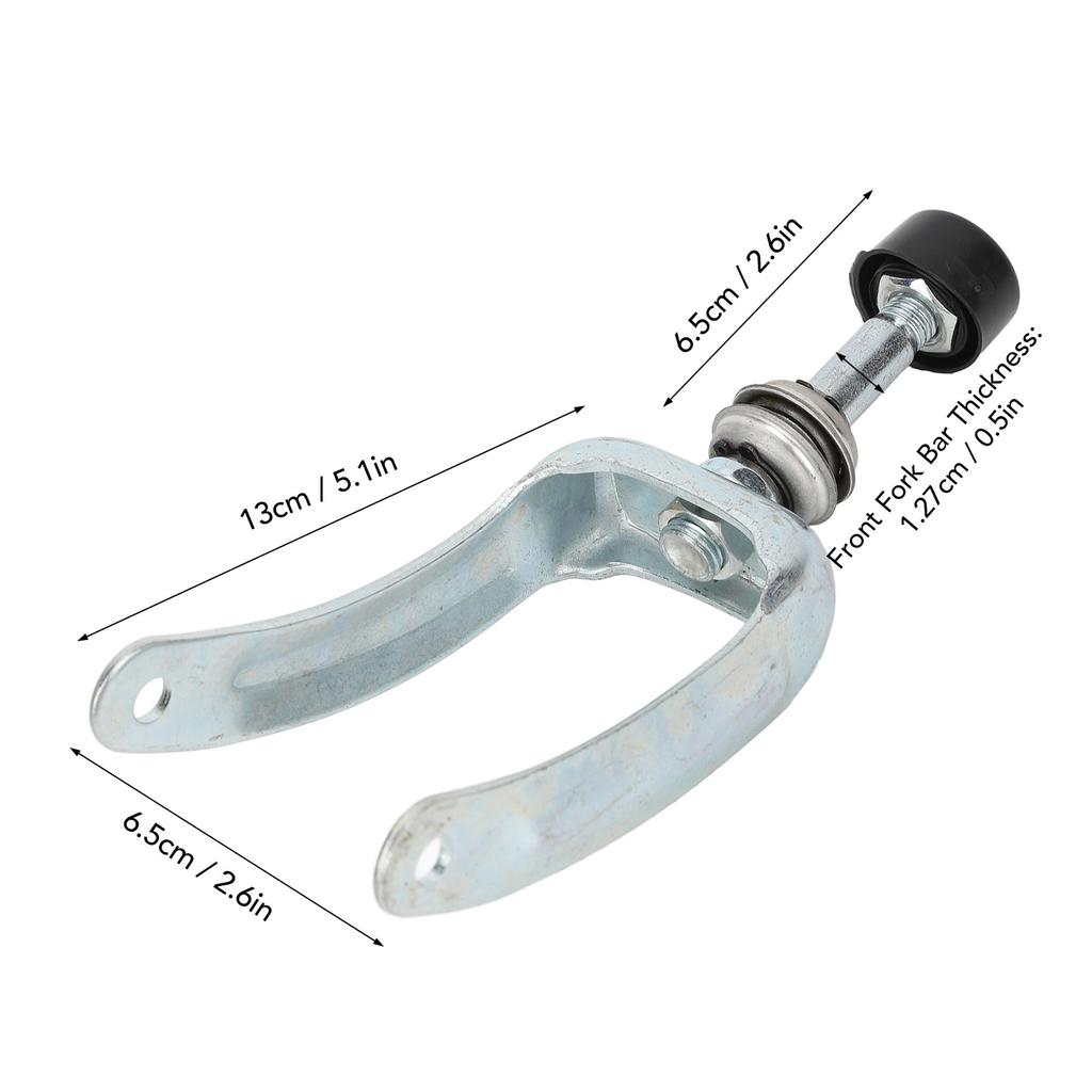 Wheel Bracket Holder Assembly with Bearing High Sensitivity Steel Wheelchair Accessories