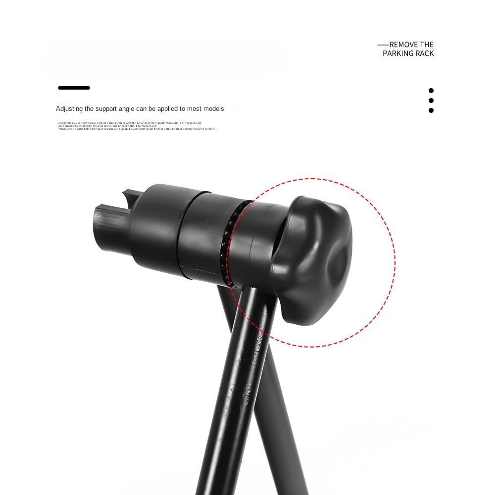 High Quality Universal Flexible Bicycle Bike Display Triple Wheel Hub Repair Stand Kick Stand For Parking Holder Folding