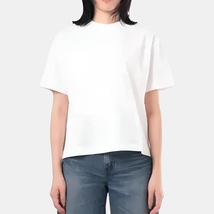 Levis Серия Bluetab™ Осень/Зима 25 Однотонная Классическая Футболка с Круглым Вырезом и Коротким Рукавом Женские Топы 003JL-0000