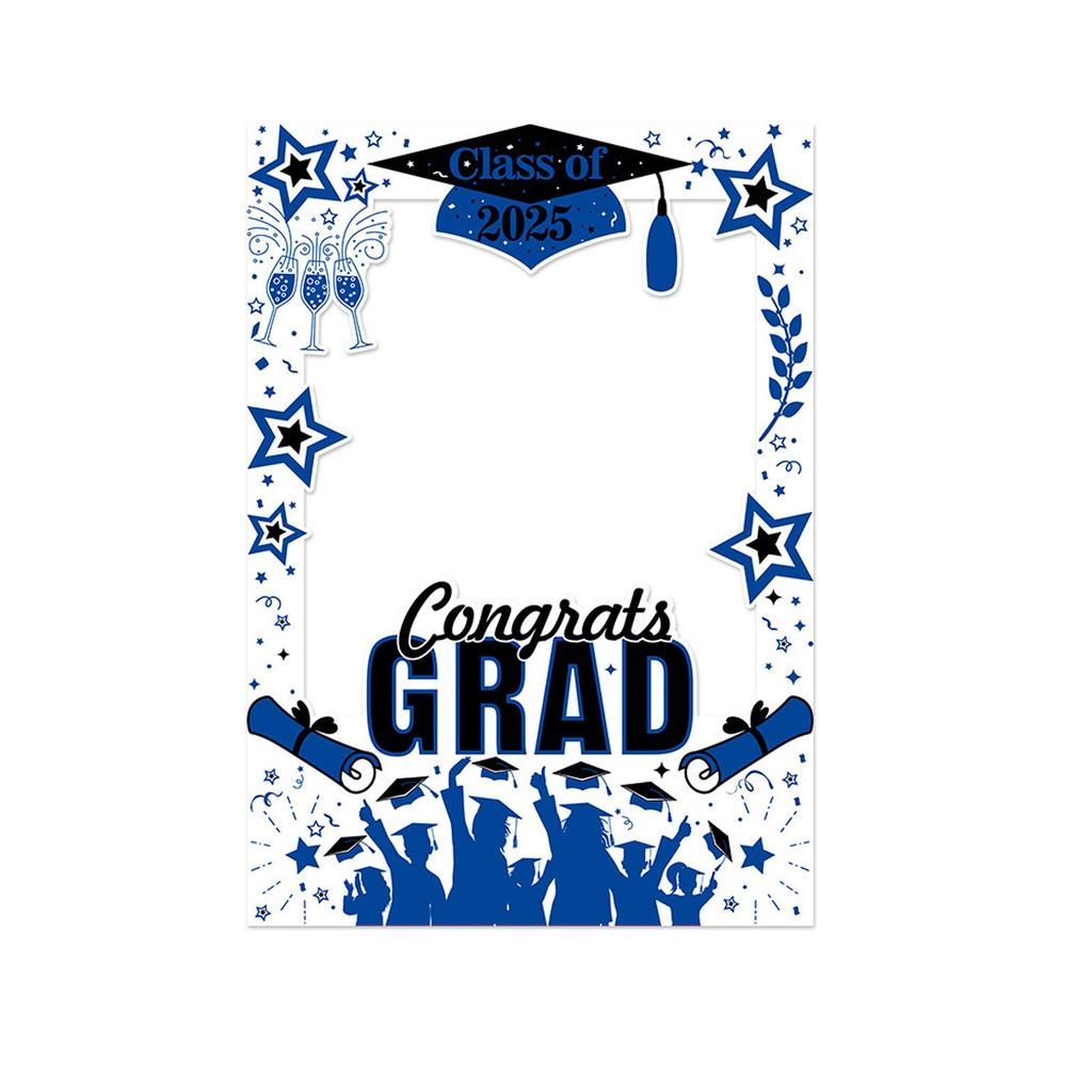 2025 Graduation Season Decoration Paper Photo Frame Photography Props Graduation Celebration Party Supplies