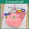 Monster Adorable Plush Phone Chain Keychain Colorful Cartoon Keyring Gift Accessory