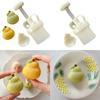 Hand Pressure MoonCake Molds Pear Shape Cookie Stamps MoonCake Maker MidAutumn Festival DIY Cookie Pastries Tool