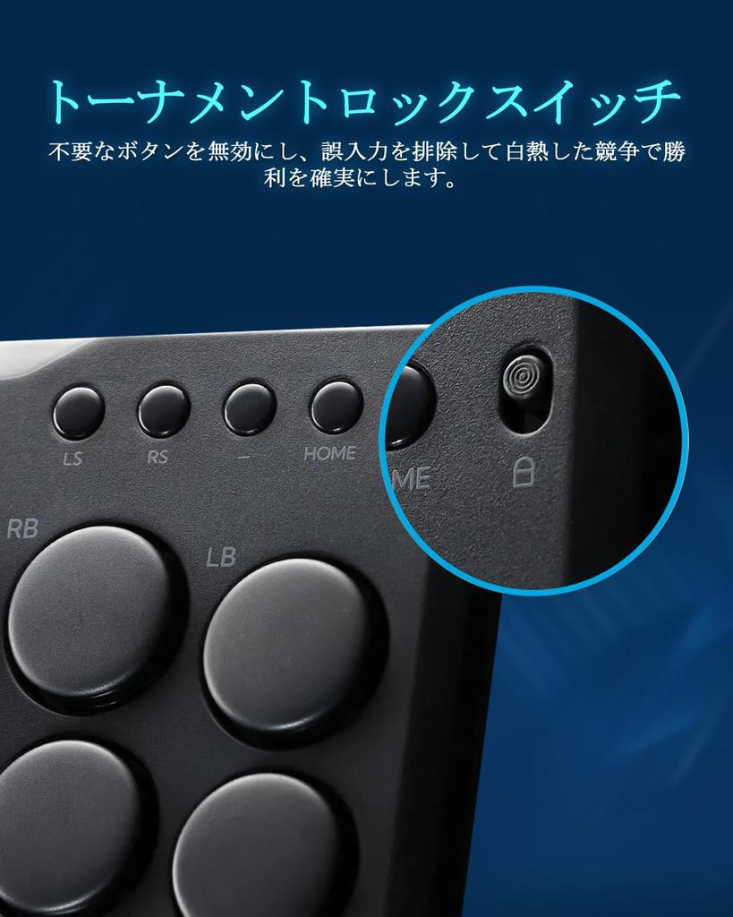 Haute42 Leverless Akekon Leverless Controller 12 Buttons for PS3 Akekon Leverless Button Replacement Lock Switch Match RGB LED High Precision High