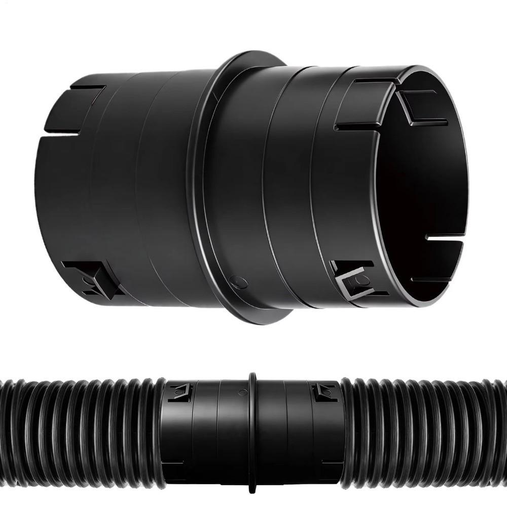 4-inch Pipe Internal Coupling Durable Drainage Adapter Fitting PVC Pipe Joint Corrugated Boat