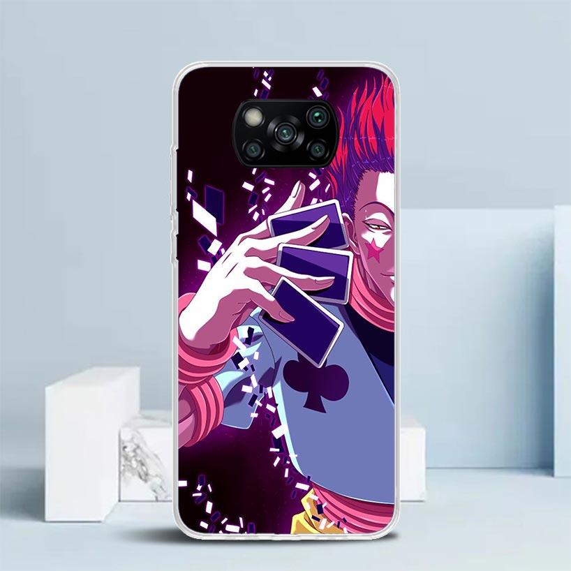 Чехол для телефона HunterX Hisoka для Xiaomi Poco F7 Ultra X5 X6 X7 Pro M7 Redmi 15C 15 13C 13 12C 12 10C 10 10A 9 9C 9A 9T Poco X