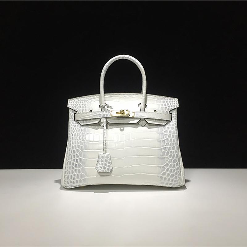 Genuine Leather Yellow Cowhide Chain Metal Bag Fashion Large Capacity Timeless Versatile Womens Single Shoulder Handbag Tote Bag Easy To Match