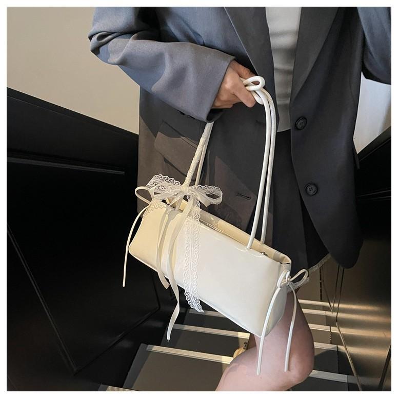 IELGY Ladies Underarm Bag Casual All-Match One-Shoulder Baguette Bag