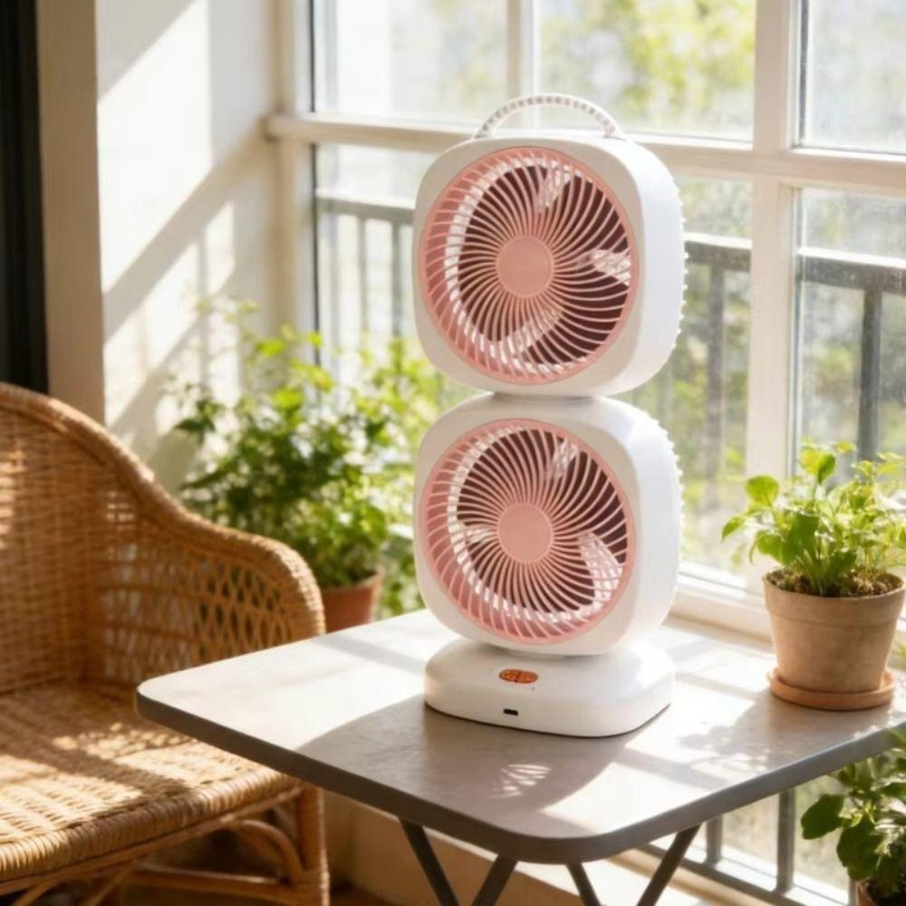 Brushless Desktop Fan High Wind Air Circulation Fan Rechargeable Fan Household Use