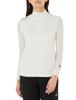 PEARLY GATES Long Sleeve High Neck Shirt UV Golf Undershirt 1 Women's (DRYMIX Moisture-Wicking, Quick-Drying, Protection) / / 055-4266006 030_White