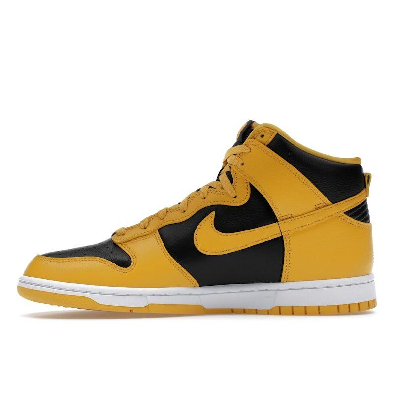 Wu-Tang X Nike Dunk High Retro Premium 2024 Unisex Sneakers Yellow Black Pollen HJ4320-001