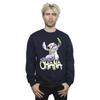 Disney Mens Lilo And Stitch Ohana Graffiti Sweatshirt