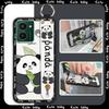 Fashion Design Ring Phone Case For Nokia HMD Pulse/Pulse+/Pulse Pro Anti-dust Wrist Strap Back Cover Cartoon Protective