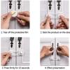 Multi-functional Baby Drawer Refrigerator Lock 5pcs Child Safety Lock Transparent Anti-Opening Soft Strap Safety Lock